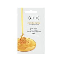 Anti Acne Face Mask mastna a smisena plet Pletova maska s manukovym medem proti akne