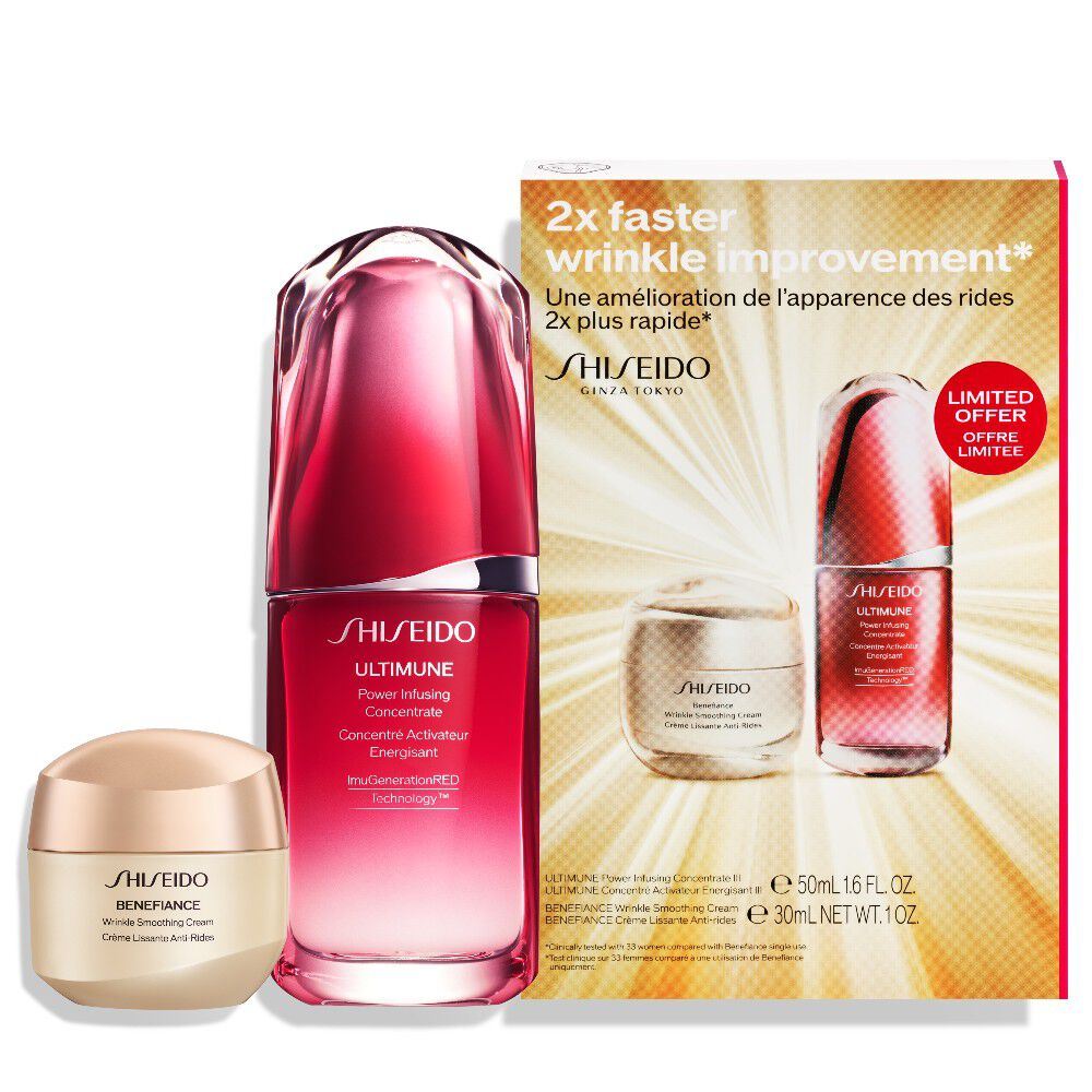 Shiseido Pakket Huidverzorging Ultimune Power Wrinkle Smoothing Set