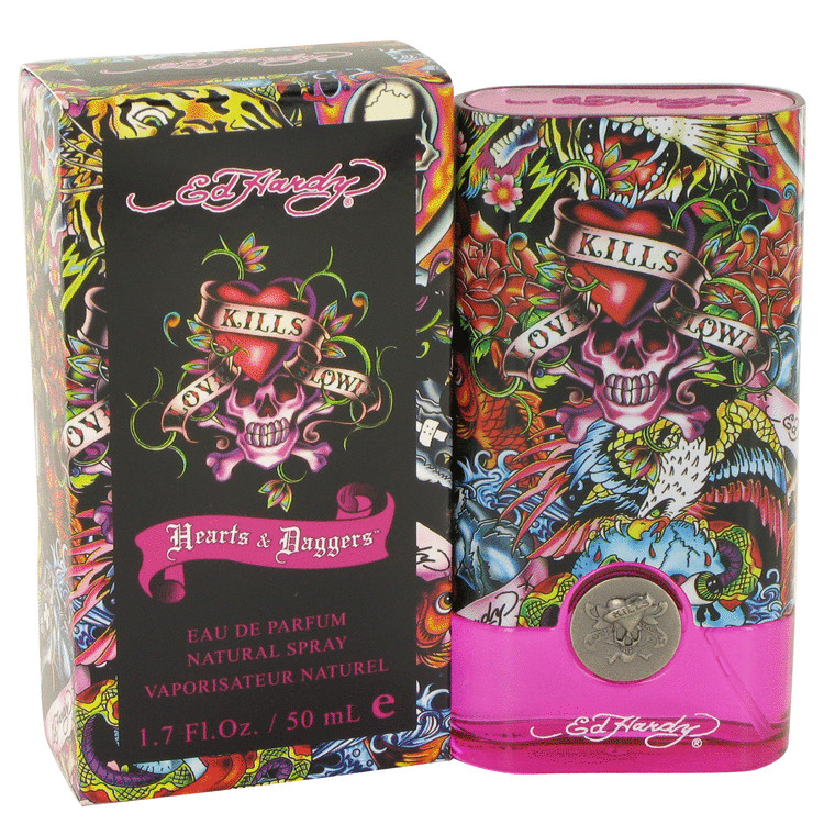 Christian Audigier Ed Hardy Hearts  Daggers Eau De Parfum Spray 50 ml for Women