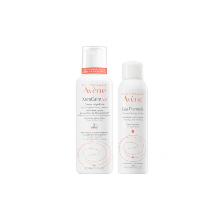 Xeracalm A.d. Crema Relipidizante Set 2 Pcs By Avene 2 Pcs