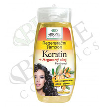 Regenerating shampoo Keratin Arganovy olej with panthenol 260 ml