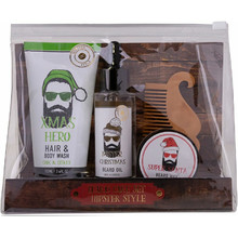 Men Hipster Style Xmas Set Koupelovy set v tasticce