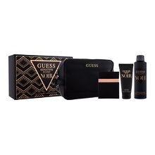 Seductive Homme Noir Darkova sada EDT 100 ml sprchovy gel 100 ml deosrpay 226 ml a kosmeticka tasticka