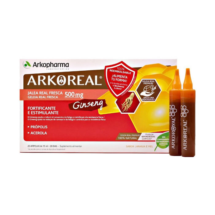 Arkopharma Arkoreal Jelly Ginseng 20 Ampoules