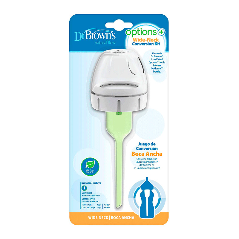 Options Wide Mouth Bottle Conversion Kit 270ml