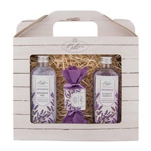 Lavender V Bath Set Darkova sada koupelove pece Levandule
