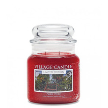 Apple Wood Candle sladka jablka Vonna svicka ve skle