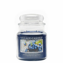 Wild Maine Blueberry Candle boruvky maliny cerny rybiz Vonna svicka ve skle