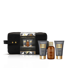 Men Body and Face Care Set Cerny pepr zensen Sada pece o telo a plet