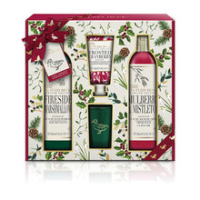 Body Care Candle Set Zimni kralovstvi Sada se svickou a peci o telo