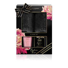 Foot Care Set Tajemna ruze Sada pece o chodidla s pantoflemi