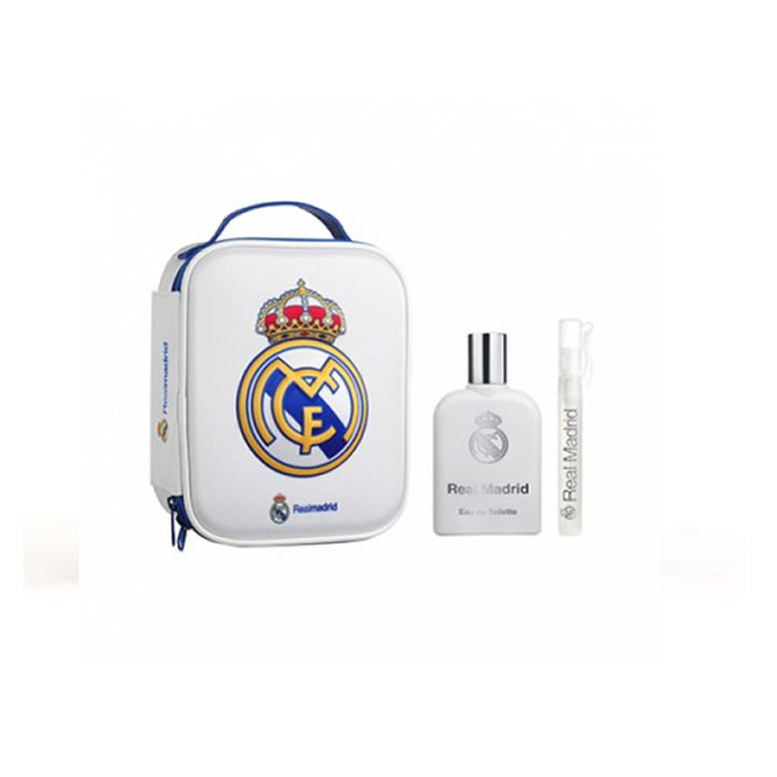 Real Madrid Eau De Toilette Spray 100ml Set 3 Pieces Exigoshop