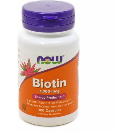 Now Biotina 1000 Microgramos 100 Caps