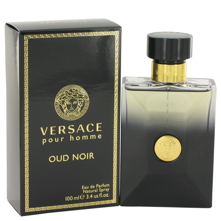 Versace Pour Homme Oud Noir Eau De Parfum Spray 100 ml for Men