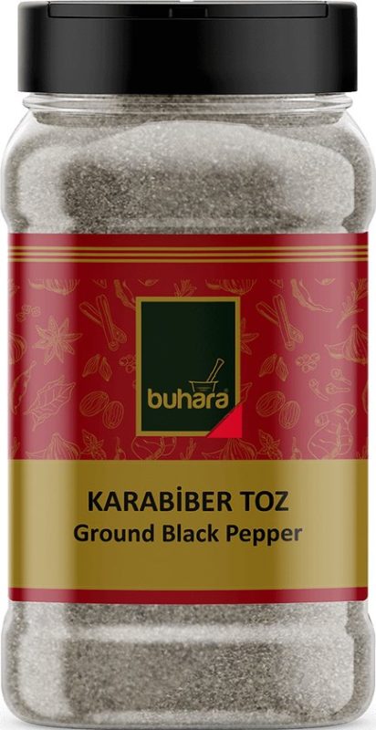 Buhara - Zwarte Peper Gemalen - Karabiber Toz - Ground Black Pepper - 165 gr