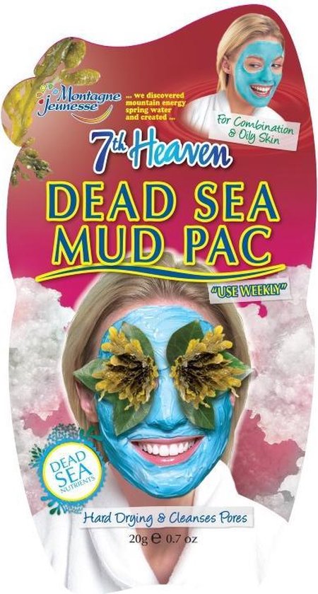 7th Heaven Gezichtsmasker - Dead Sea MUD
