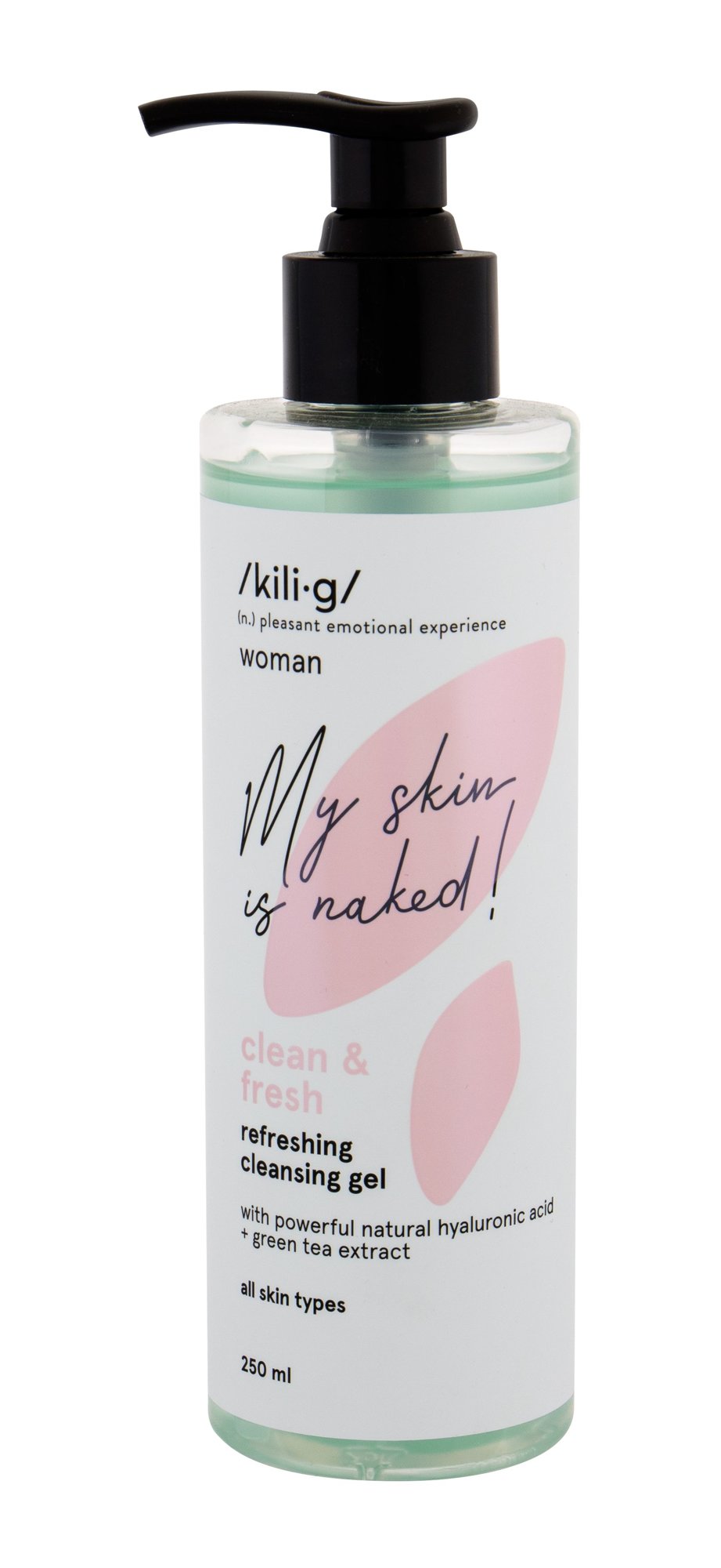 Woman Clean Fresh Refreshing Cleansing Gel vA echny typy pLeti OsvA A34ujAcA AisticA gel