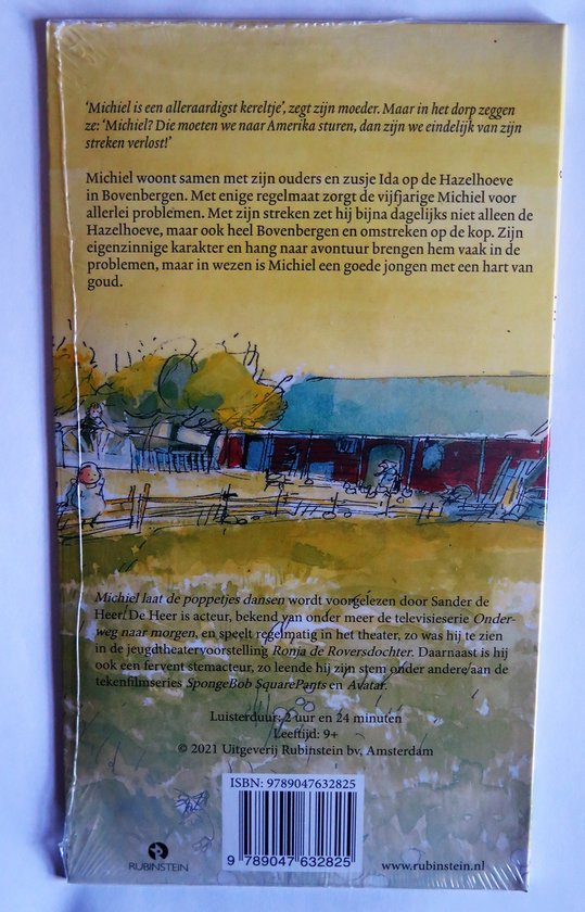 Michiel laat de poppetjes dansen - Astrid Lindgren - 2 cd luisterboek - Astrid Lindgren