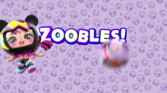 Zoobles Speelset Diva Ballerina Trio Junior Roze 4-delig