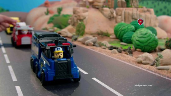 PAW Patrol Big Truck Pups - Rocky-actiefiguur met reddingsdrone - Speelfigurenset