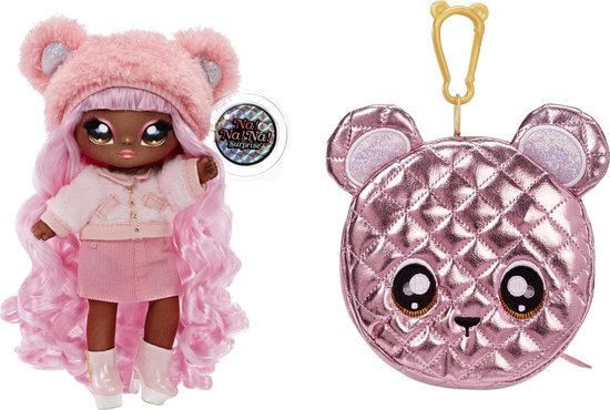 Na! Na! Na! Surprise 2-in-1 Pom Pop Cali Grizzly - Glam Serie