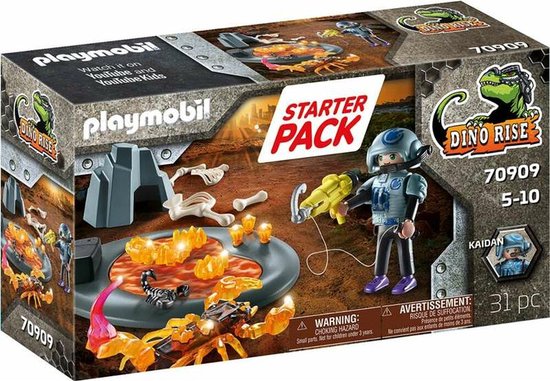 PLAYMOBIL Starterpack gevecht tegen de vuurschorpioen - 70909