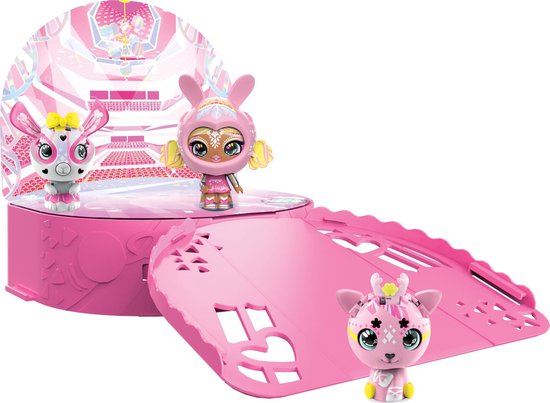 Zoobles Speelset Diva Ballerina Trio Junior Roze 4-delig