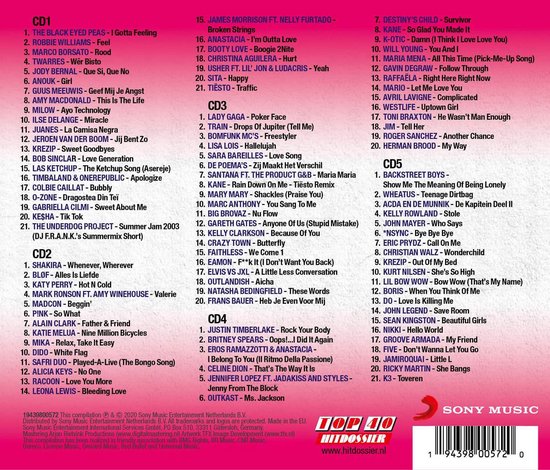 Top 40 Hitdossier - 00'S