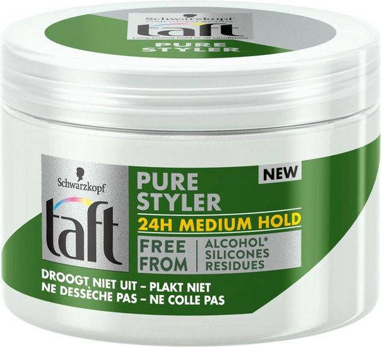 Taft Pure Styler Wax Medium Hold - 150 ml