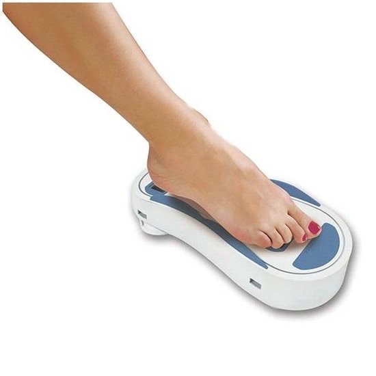 Toppers van TV Pedibliss pedicure machine