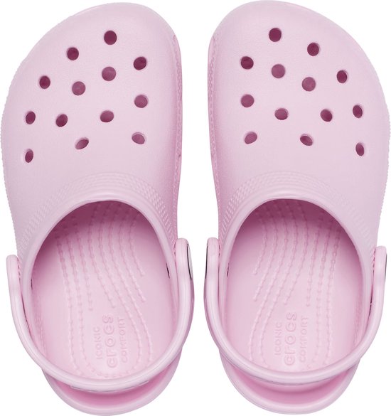 Crocs - Classic Clog Toddler - Lichtroze Crocs-23 - 24