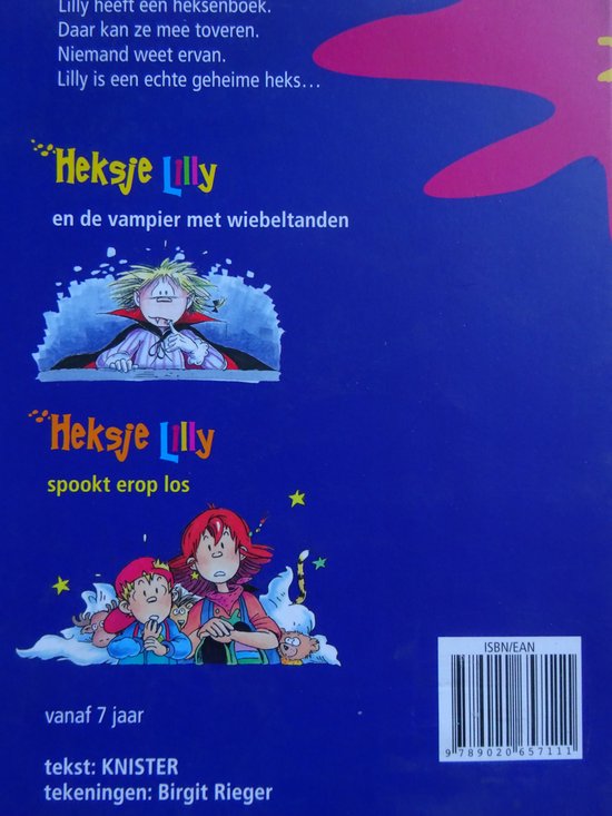 Heksje Lilly en de vampier met wiebeltanden / spookt erop los - Boek