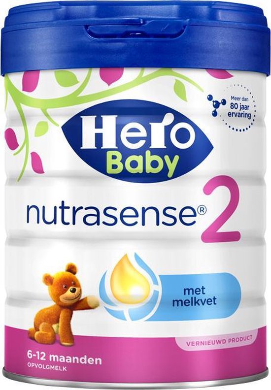 Lait de Suite Hero Baby Nutrasense® 2 (6-12 mois) – Exigoshop