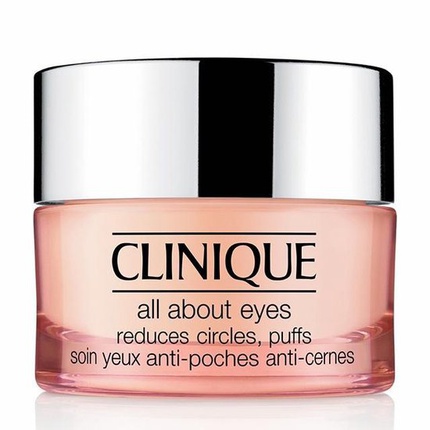 CLINIQUE ALL ABOUT EYES RICH   SUPER MOISTURIZING CREAM THAT REDUCES DARK CIRCLES  LINES AND SWELLING OF THE EYE 15 ML