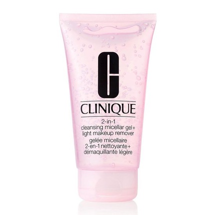 Clinique 2 In 1 Cleansing Micellar Gel Make up Remover 150 Ml
