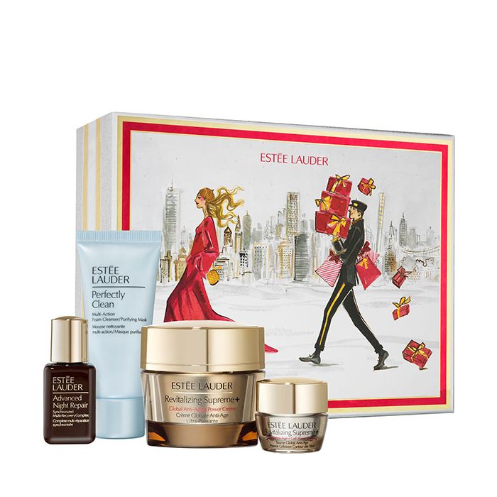 Estee Lauder Verzorging Geschenkset Estee Lauder Revitalizing Supreme 50ml Estee Lauder Revitalizing Supreme Eye Balm 5ml Estee Lauder Advanced Night Repair 15ml Est