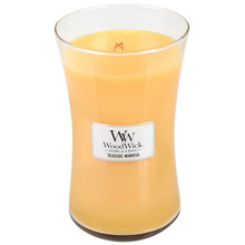 Woodwick Hourglass Large Scented Candle Seaside Mimosa