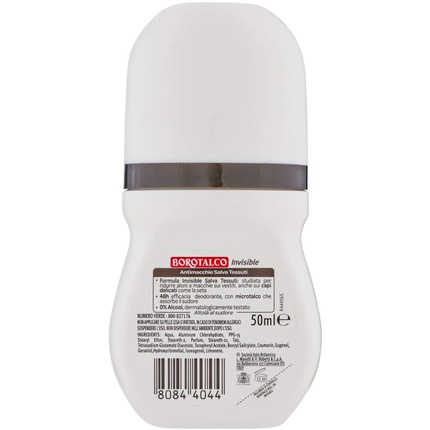 Borotalco Deodorant With Roll On Invisible