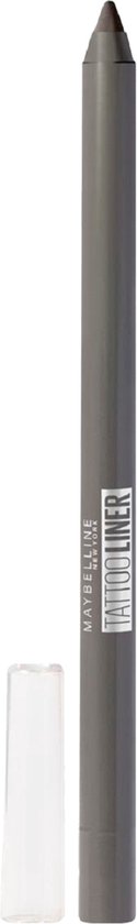 Maybelline Tattoo Liner Gel Pencil 901 Intense Charcoal Gray Waterproof Eye Pencil