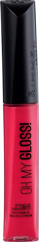 Rimmel Oh My Gloss Ooh La La Hero Shade Red Coral