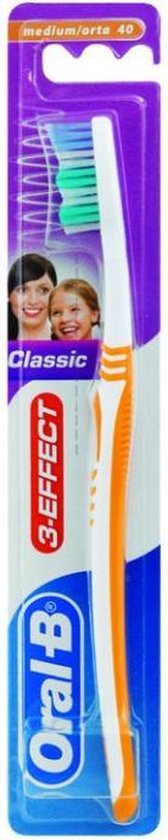 Oral b Toothbrush Classic 3 effect 40 Medium
