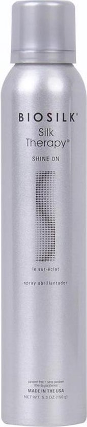 Farouk Systems Biosilk Silk Therapy Shine On Spray 150g For Hair Shine