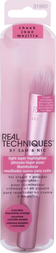 Brushes Light Layer Highlighter Brush Kosmeticky stetec na rozjasnovac
