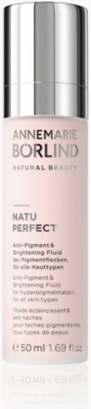 ANNEMARIE BÃ–RLIND NATUPERFECT ANTI-PIGMENT & BRIGHTENING FLUID (50ml) - For Pigmentation Marks, For All Skin Types, For an Even & Radiant Skin, Vegan
