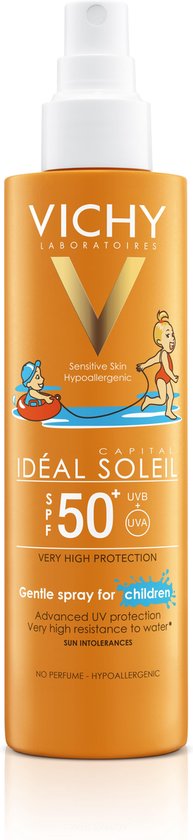 Vichy Ideal Soleil Spray Douceur Enfants Spf50 200 Ml