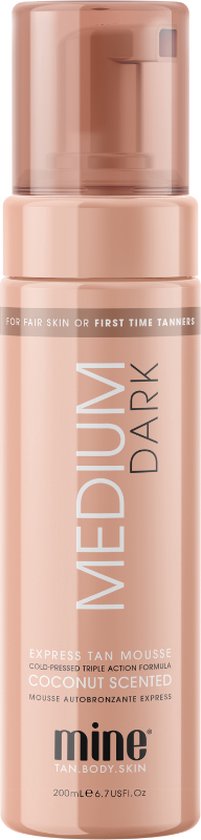 Medium Dark Tanning Foam Samoopalovaci pena stredne tmava