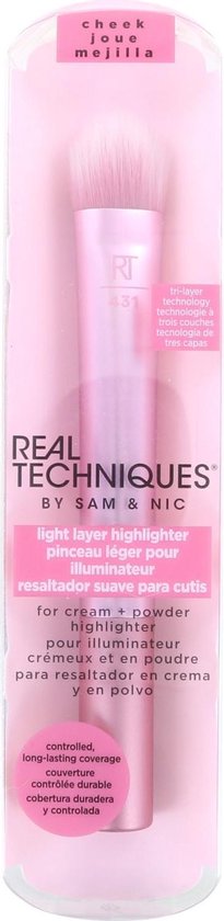 Brushes Light Layer Highlighter Brush Kosmeticky stetec na rozjasnovac