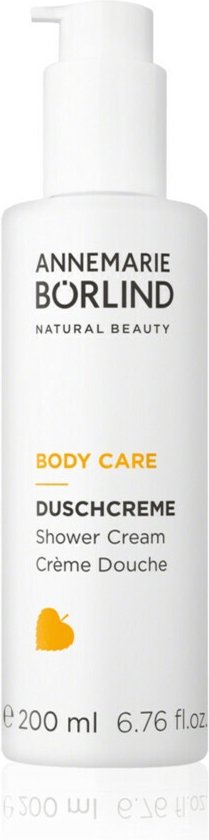 ANNEMARIE BÃ–RLIND BODY CARE Shower Cream (200 ml) - Cleansing, building & normalizing, creamy mild skin cleaning for a balanced skin feeling and smooth, supple skin, Vegan