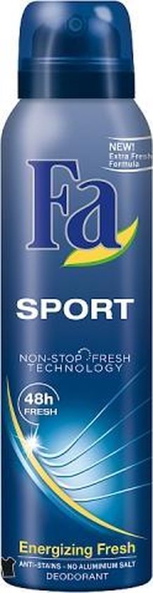 FA Sport Deodorant Spray dezodorant w sprayu dla m czyzn Energizing Fresh 150ml