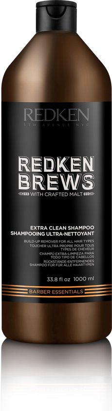 Shampoo Redken Brews Barber Essentials Extra Clean 1000ml